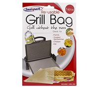 SEALAPACK SAP025 Flavour Lock Grill Bags, Plastic,Silver