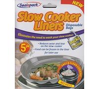 Sealapack Slow Cooker Liners Cooking Bags For Round & Oval Cookers by Sealapack