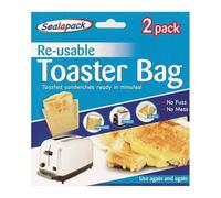 Sealapack Toaster Bags Pack of 2 in Clear Sealapack Clear