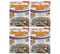 Sealapak 40 Slow Cooker Liners Cooking Bags 8 x 5 Pack For Round & Oval Cookers