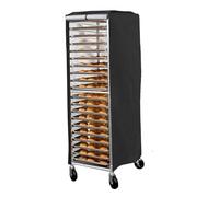 Sealcover Pan Rack Cover, Bakery Single Rack Covers, 210D Oxford Cloth Bread Cover with Zipper Closure & Roll-Up Side for Bakery/23x28x64 Inch