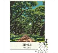 Seale Alabama jigsaw puzzles for adults 1000 | Perfect decoration Staycation Kill time deal as gifts for the whole family 38x52cm
