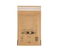 Sealed Air Mail Lite Mailers A/000 Gold Int 110mm x 160mm Box 100