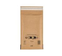 Sealed Air Bubble Lined Postal Bag Gold B00 120x210mm Pack 100