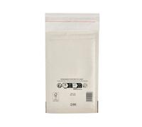Sealed Air Bubble Lined Postal Bag White 120x210mm MLW B/00 (Pack of 100) 103005497