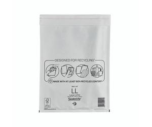 Sealed Air Bubble Mailer WHT PKPK50