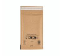 Mail Lite Mailing Bag B/00 Gold Plain 120 (W) x 210 (H) mm Peel and Seal Pack of 100