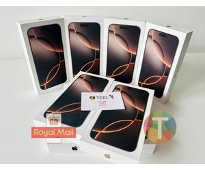 SEALED Apple iPhone 16 Pro Max Desert Titanium (Unlocked) UK Next Day Delivery
