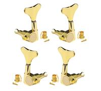 Sealed Bass Guitar Tuning Pegs Fishtail Shaped Button Guitar Machine Head Tuners For Precisions String Sealed Bass Pegs