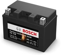 Fits BOSCH 0 986 FA1 180 Starter Battery, Factory activated AGM