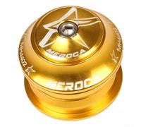 Sealed Bearing Fork Headset Bowl Set for Bicycles with 44mm Head Tube and 28.6mm Upper Fork Tube Fit (god)