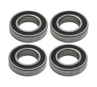 Sealed Bike Hub Bearings 4pcs 9.53x28.58x9.53mm | High-grade steel construction, rust resistant coating, smooth rotation, long for service life for cycling