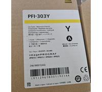 Sealed Canon Ink Cartridge PFI-303 Yellow For ImagePROGRAF IPF 810 815 820 AG