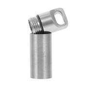 Sealed Capsule Storage Case Stainless Steel for Camping