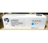 Sealed Genuine HP LaserJet CC531AC CYAN Print Ink Cartridge