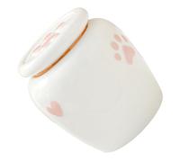 Sealed MoistureProof Pet Ashes Box Engraves Personalize Keepsakes Cats Dogs Indoor Outdoor Ceramics Pet Urn Dog Ashes Memorial Keepsakes Coffins Boxes