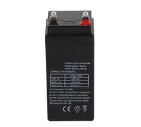 Sealed Rechargeable Accumulator Battery 4V 4.5AH 20 hr Rating - Replacement for 2 fm 4.5 Model - Suitable for Electronic Scales, Electronic Instrumentation, and Electric Toy