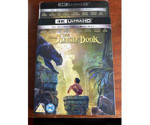 ⭐️⭐️SEALED⭐️⭐️ The Jungle Book 4K Inc. Slipcase Dolby Atmos UK Stock
