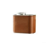 Sealed Tin Can with Double Layer Airtight Design for Outdoor Food Storage Featuring Fresh Breathing and Portable Leather Case (PU leather)
