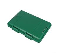Sealed Waterproof Tool Box for Tools & Instruments - Airtight Lockable Safety Case with Pre-Cut Shockproof Foam, ABS Construction, Heavy-(Green)