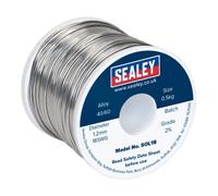Sealey 0.5Kg Solder Wire Quick Flow 1.2mm/18Swg 40/60 Resin Cored Solder Sol18
