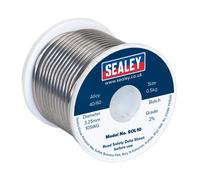Sealey 0.5Kg Solder Wire Quick Flow 3.25mm/10Swg 40/60 Resin Cored Solder Sol10