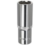 Sealey 1/2" Drive Deep Hexagon WallDrive Socket Metric 1/2" 21mm