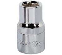 WallDrive® Socket 12mm 1/2"Sq Drive Fully Polished