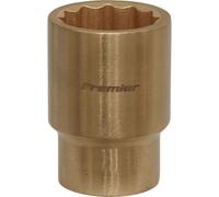 Sealey Socket 22mm 1/2" Square Drive Non-sparking WallDrive