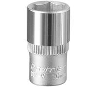 Sealey 1/4" Drive Hexagon WallDrive Socket Metric 1/4" 10mm