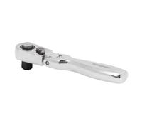 Sealey 1/4" Drive Micro Flexi Head Ratchet Wrench 72 TOOTH Mirror Finish S01254