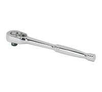 Sealey Ak660 Ratchet Wrench 1/4Sq Drive Pear-Head Flip Reverse