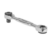 Sealey 1/4"Sq & 1/4" Hex Drive Micro Ratchet Bit Driver & Wrench AK6972