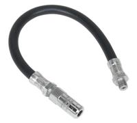 Sealey GGHE300 Rubber Delivery Hose With 4-Jaw Connector Flexible 300Mm 1/8inBsp Gas