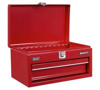 Sealey 1 Drawer Mini Steel Toolbox Red 260 x 166 x 142mm APMTB1