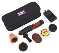 Sealey 10.8V 1.5Ah Mini Sander/polisher Kit With Soft Grip Handle Cp2812V