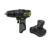 Sealey Cordless Hammer Drill/Driver Ø10mm 10.8V 2Ah Variable Speed - CP108VDD