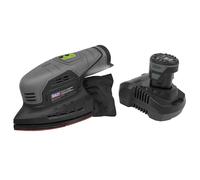Sealey 10.8V Detail Sander 2Ah Lithium-ion Batt Pad 150 x 100mm CP108VDS