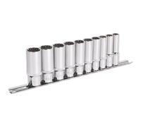 Sealey Premier Total Drive® Deep Socket Set 3/8"Sq Drive 10pc AK69910D