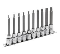 Sealey 10 Piece 3/8" Drive Long Torx Socket Bit Set