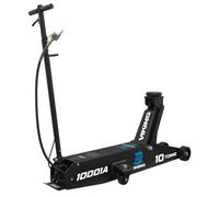 Sealey 10001A Viking Professional Long Reach Air/manual Operation Trolley Jack With Rocket Lift 10 Tonne