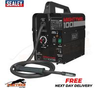 SEALEY 100Amp No Gas / Gasless Mighty Mig Welder + Flux Wire, Tip MIGHTYMIG100