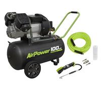 Sealey Ai Compesso 100L Diect Dive 3HP & Ai Accessoy Kit