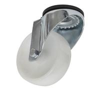 Sealey 100mm Castor Wheel Bolt Hole Swivel 150Kg Load Capacity Scw4100Sb