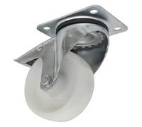 Sealey SCW4100SPL Castor Wheel Swivel Plate With Total Lock Ø100Mm