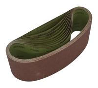 Sealey WSB61100 Sanding Belt 100 X 610Mm 100Grit - Pack Of 10