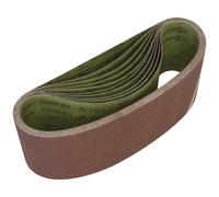 Sealey 100mm x 610mm Sanding Belt 100mm x 610mm 120g Pack of 10