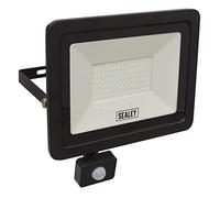 Sealey 100W SMD LED Extra-Slim Floodlight with PIR Sensor - LED115PIR