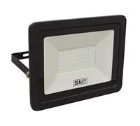 Sealey 100W SMD LED Extra Slim Floodlight with Wall Bracket - LED115