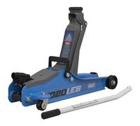 Sealey 1020LE Low Entry Yankee Trolley Jack 2 Tonne Blue